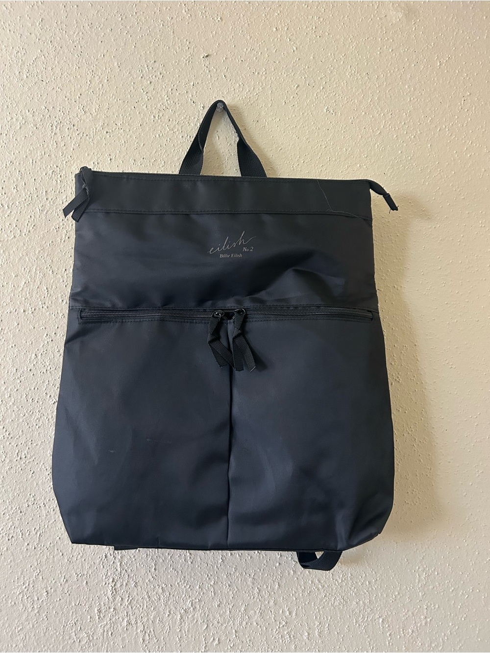 Black Women's Everyday Backpack - Minimal Nylon Carry